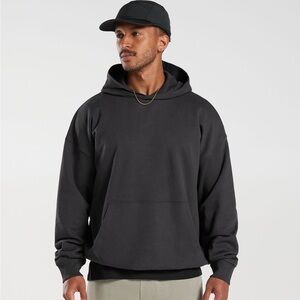 GymShark Rest Day Essentials Hoodie - Onyx Grey